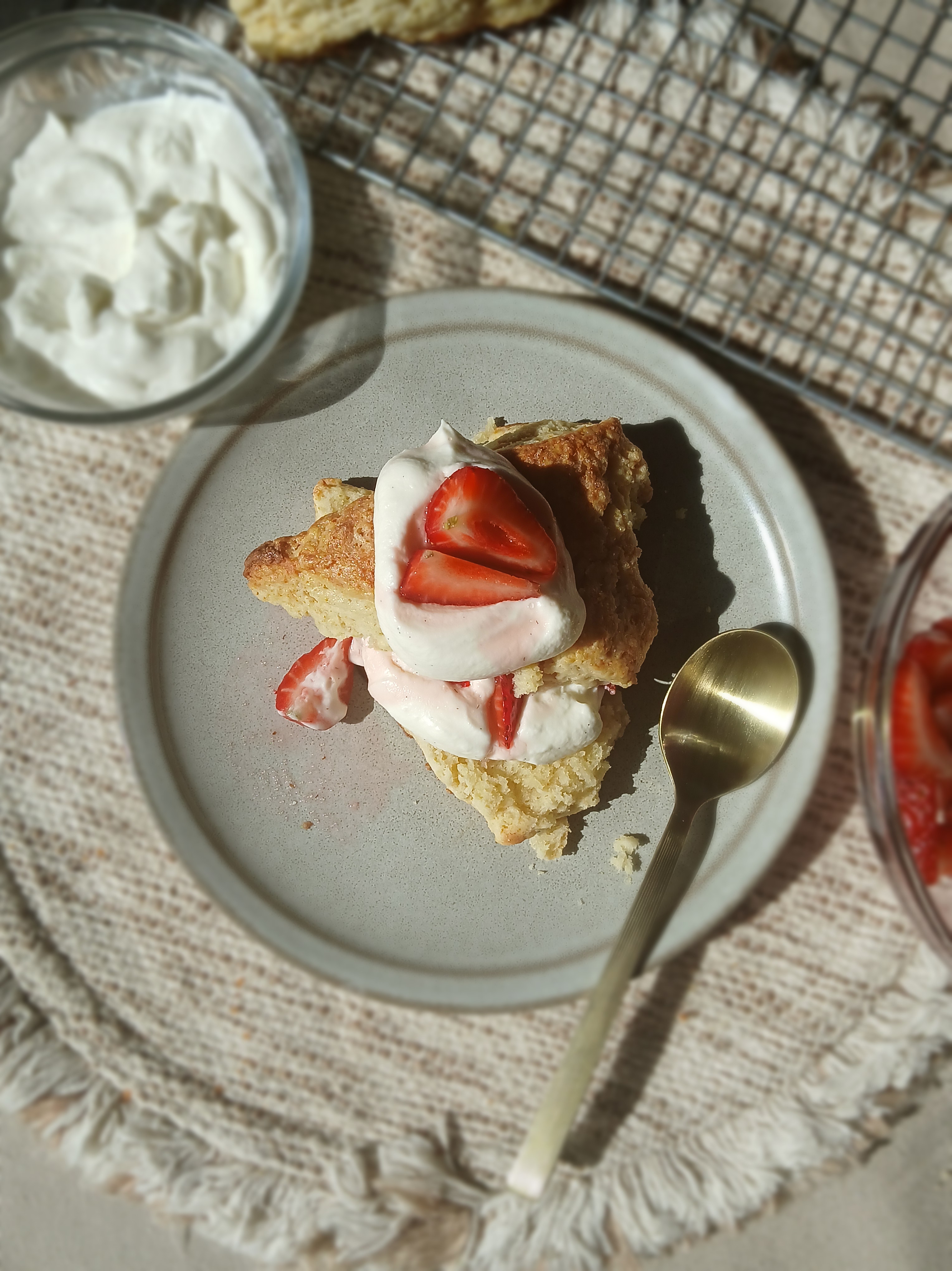 Strawberry Shortcake Scones