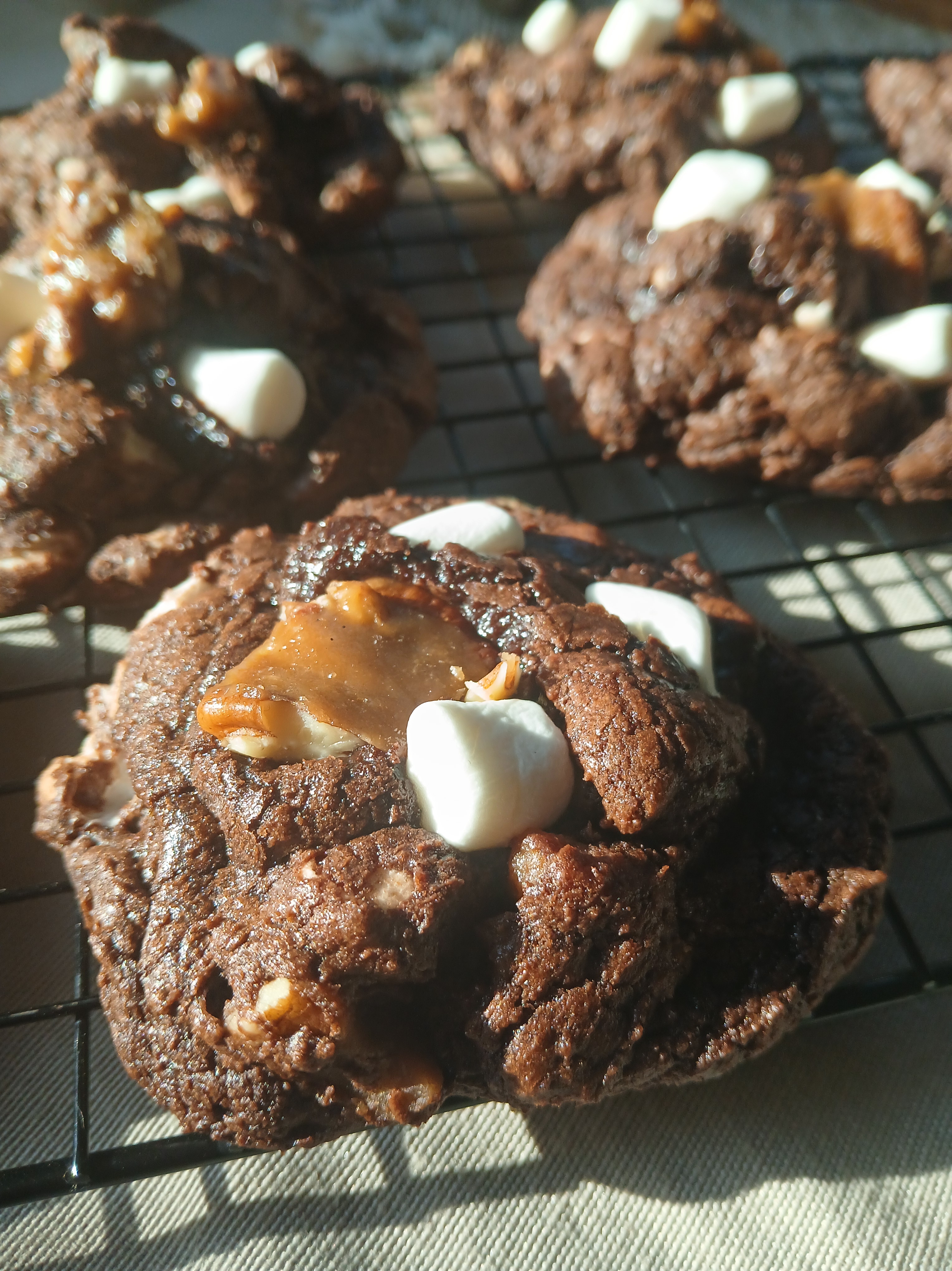 Rocky Road Brownie Cookies